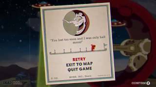 Cuphead  quotThreatenin Zeppelinquot Game Over Screen Version [upl. by Harragan714]