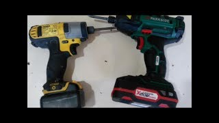 TESTING DEWALT VS PARKSIDE [upl. by Cony]