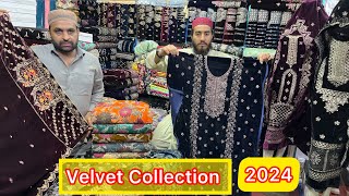 Velvet Dress Design Amazing Dress Video Palachi Suits Design Wedding Velvet Collection Pak Cloth [upl. by Imoyaba]