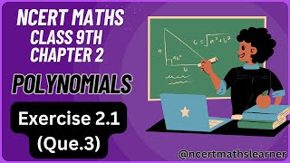 Ncert Class 9 maths  Chapter 2  Exercise 21que3  Polynomials class9mathsncert polynomials [upl. by Awra]