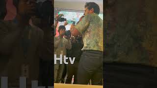 Dashing entry by Dulquer Salmaan  lucky Baskar press meet htvmedia8 [upl. by Kelleher]