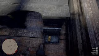 RDR 2 Limpany Sheriffs Office  Gold bar respawned [upl. by Anelleh]