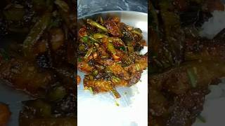 Dondakaya fry dondakayavepudu👌food shorts viral video [upl. by Innor]