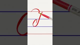 capital letter t in cursive writing Cursive Writing for beginner Cursive handwriting practice [upl. by Reeve]