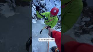 Tech Tip When ice climbing make sure you use the Black Diamond Hydra Ice Tool [upl. by Netta]