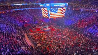 Donald Trump Madison Square Garden look at the Crowd [upl. by Wenn355]