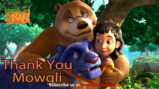 Thank You Mowgli  Jungle Book 2 Cartoon For Kids  Jungle Book Mega Episode  English Stories [upl. by Chatterjee]