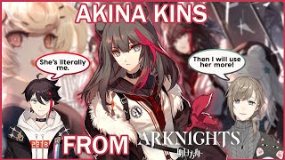 【Nijisanji】 Akina kins Zima from Arknights 【Akina Saegusa  Kanae】 [upl. by Aziar]