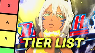 TIER HALIBEL amp FRACCION TIER LIST Bleach Brave Souls [upl. by Ettennil]