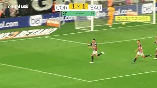 Corinthians 1 X 1 São Paulo  GOOOLLLLLL LUCIANO [upl. by Nappy]