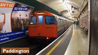 Paddington  Bakerloo line  London Underground  1972 Tube Stock  2015 [upl. by Bollen]