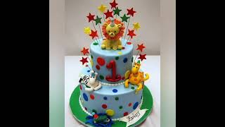 1st Birthday Cake Ideas For Baby BoyBirthday Cake For Baby BoyBaby Boy 1sr Birthday Cake [upl. by Legna]