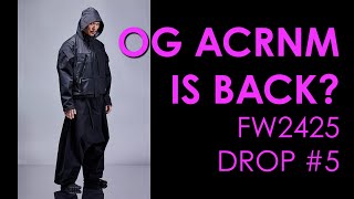 ACRONYM FW2425 DROP 5 and 4 [upl. by Franny]