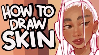 Drawing Tips On How To Draw Skin [upl. by Llehcram]