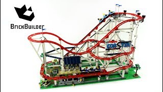 Lego Creator 10261 Roller Coaster  Lego Speed Build [upl. by Seiter767]