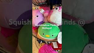 Squishmallow Finds  McKays 092024 My favorite Squishmallow spot squishmallows [upl. by Eniamart]