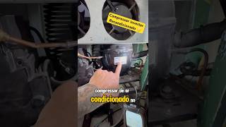 Compressor inverter recondicionado ⚠️ sidebyside balcão embraco [upl. by Anihtyc455]