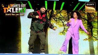 Chaiyya Chaiyya पर Badshah और Farah ने लगाए ज़ोरदार ठुमके  India’s Got Talent 10  Full Episode [upl. by Legra]