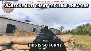 Warzone Anti Cheat got a New trolling feature against cheaters [upl. by Earaj596]