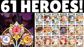 The BEST Mythic Charms For ALL 61 Heroes AFK Journey [upl. by Enrica]