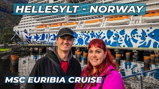 MSC Euribia Cruise in Hellesylt  Norway  Things To Do Hellesylt [upl. by Peters671]