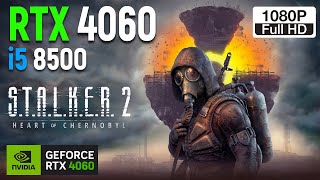 STALKER 2  RTX 4060  i5 8500  Native  DLSS  FG  1080p [upl. by Bellis465]