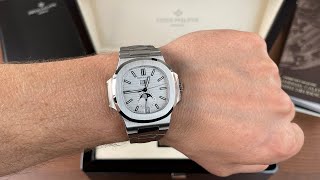 Patek Philippe Nautilus 57261A010Unboxing and How to set up an Annual calendar [upl. by Owain]