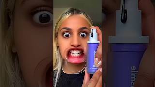 Instant Teeth Whitening Toothpaste fyp lifehacks experiment diy [upl. by Wiebmer550]