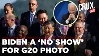 G20 Summit 2024 Live  Biden A No Show G20 Leaders Take Family Photo Without Him  G20 Brazil Live [upl. by Elliot]