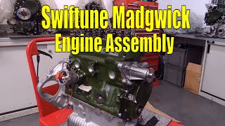 Swiftune Engine Assembly Madgwick Mini Cooper S Part 6  Classic Mini Workshop [upl. by Balas352]