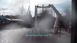 Tidal Wave  Thorpe Park  OnOffRide Clips  May 2023 [upl. by Levison]