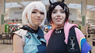 I Made Pokimane Cosplay In Public [upl. by Hsizan119]