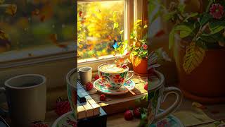 Calm Autumn Jazz ☕ Sweet Bossa Nova bossanova coffee morningjazz jazz relaxingmusic [upl. by Fleischer847]