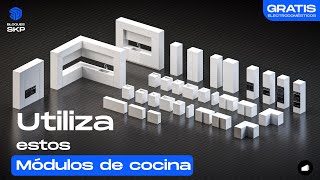 Módulos de Cocina para Renderizados Realistas en Minutos [upl. by Romalda12]