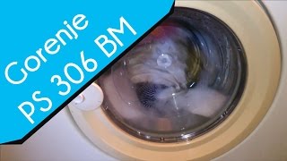 Gorenje PS 306 BM washing machine  Cottons 60° [upl. by Jezrdna144]