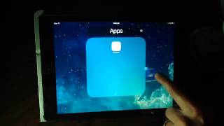 How to create folders on an iPad [upl. by Hussein545]