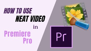 How to use Neat Video in Premiere Pro Quick Start Guide [upl. by Atirat441]