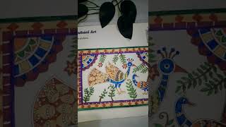 Madhubani and Warli art 🍀 Beautiful drawing iamcrafty [upl. by Boaten337]