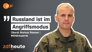 Militärexperte zu Russlands Winteroffensive Ukraine deutlich in der Defensive  ZDFheute live [upl. by Suzy]