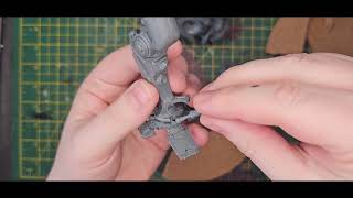 Cerastus Knight How to create braced firing pose [upl. by Moorish]