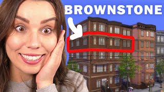 I renovated this brownstone apartment in The Sims 4 [upl. by Hahnert]