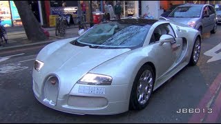 Arab Bugatti Veyron Grand Sport  Startup Sounds on Road and Combos [upl. by Jump]