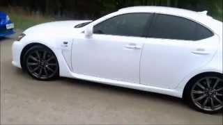 LEXUS IS F VS BMW M5 [upl. by Enois36]