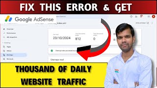 fix sitemap Error and get thousand of daily website traffic [upl. by Adnam]