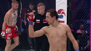 Duński przez TKO wygrywa w pierwszej rundzie  FEN 39 LOTOS Fight Night [upl. by Lamont]