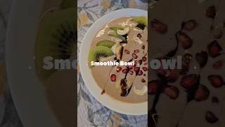 Oats Smoothie bowl 😍😍 oatsrecipe weighlossrecipes easyrecipe cooking shorts [upl. by Eran647]