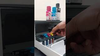 HP smart Tank 580 ink refiling knowledge review [upl. by Lanahtan760]