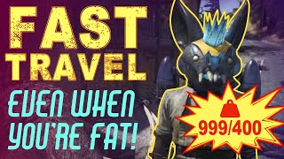 Fallout 76 How To Fast Travel When Overencumbered  This Will Change Your Life [upl. by Ecyac]