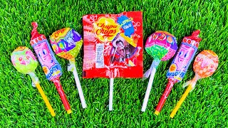 Lollipops Unpacking ASMR 🍭 Chupa Chups Big Babol Alpenliebe Lollipop Watermelon Lollipop [upl. by Anul]