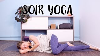 Yoga Soir pour calmer et détendre  Le yoga de Margaux [upl. by Boeke178]